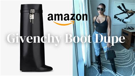 givenchy shark boot dupe|givenchy shark lock boots dupe.